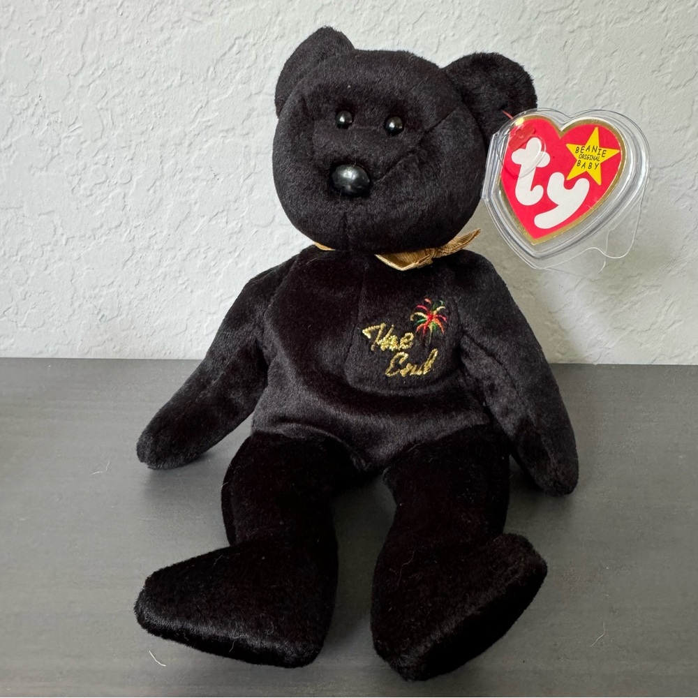 Ty The End The Bear Beanie Baby (Retired 1999)